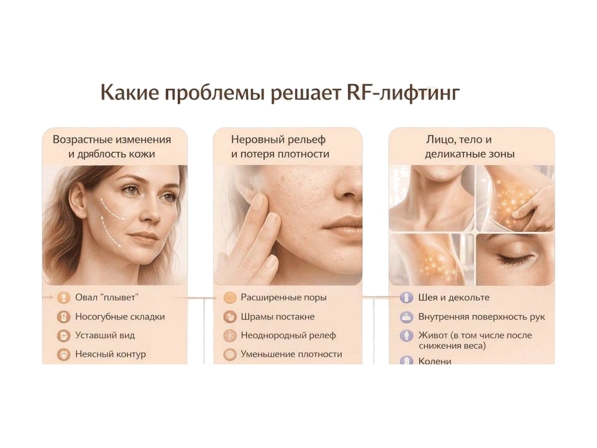 Что такое rf лифтинг лица в косметологии: виды, физика процесса и результаты